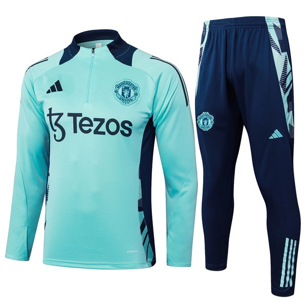 Sudadera De Training Manchester United 2025/26 Azul